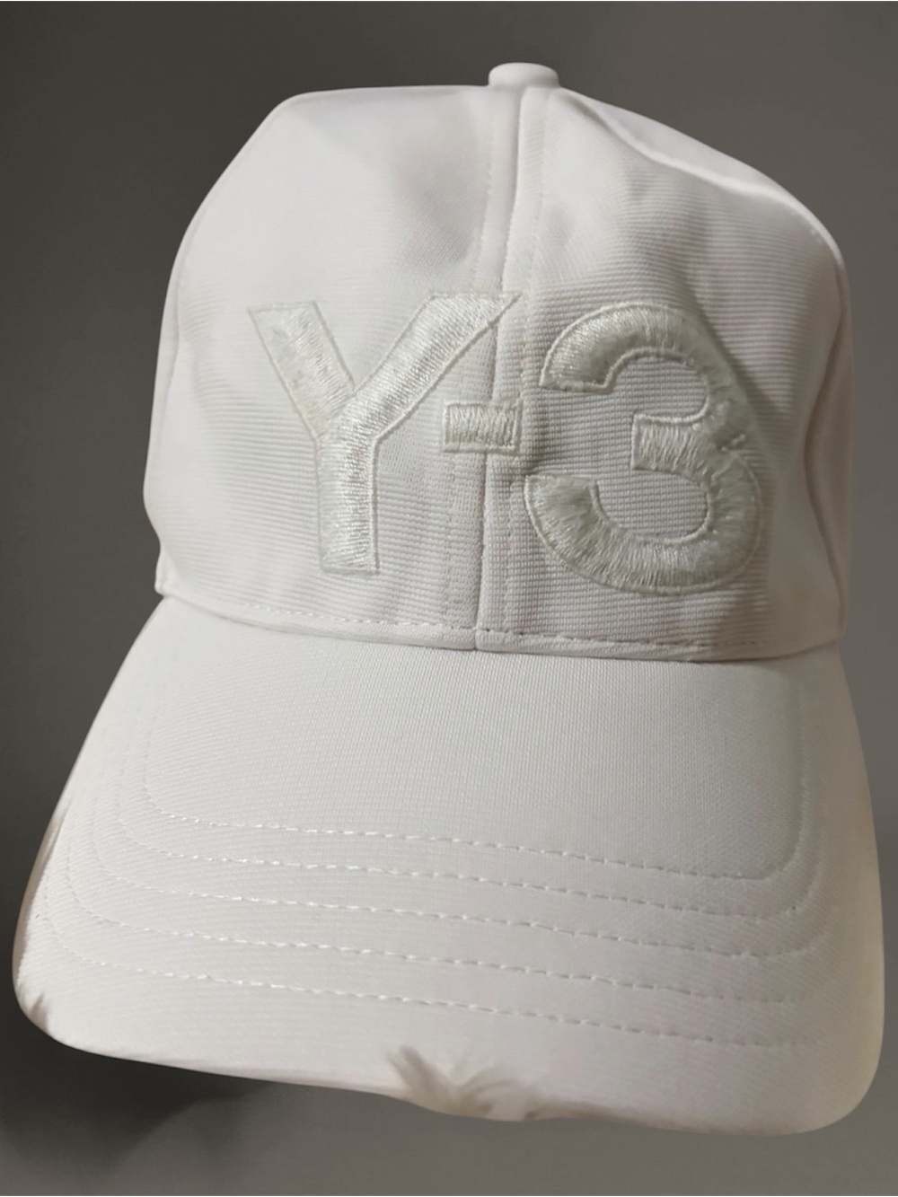 Y-3 Logo Baseball Cap 'Linen'